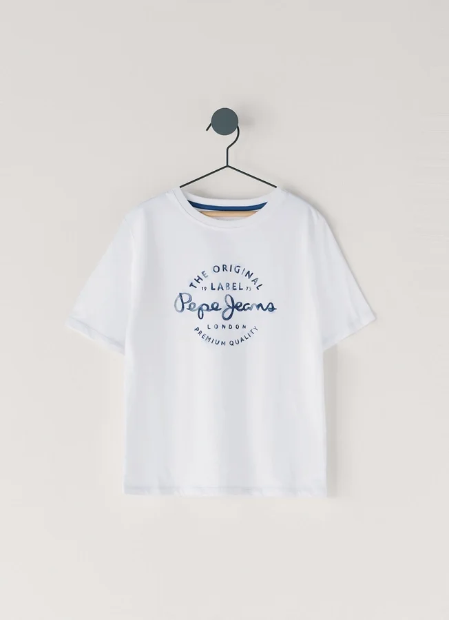 T-Shirt mit Logo-Print in Regular-Passform T-Shirt mit Logo-Print in Regular-Passform