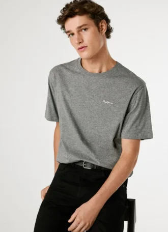T-Shirt mit Logo-Print in Regular-Passform