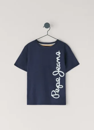 T-Shirt mit Logo-Print in Regular-Passform