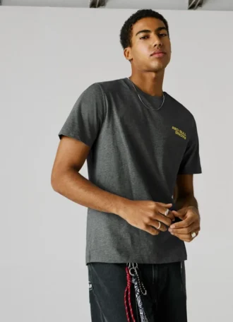 T-Shirt mit Logo-Print in Regular-Passform