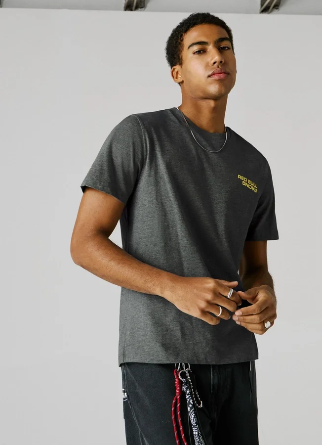 T-Shirt mit Logo-Print in Regular-Passform T-Shirt mit Logo-Print in Regular-Passform