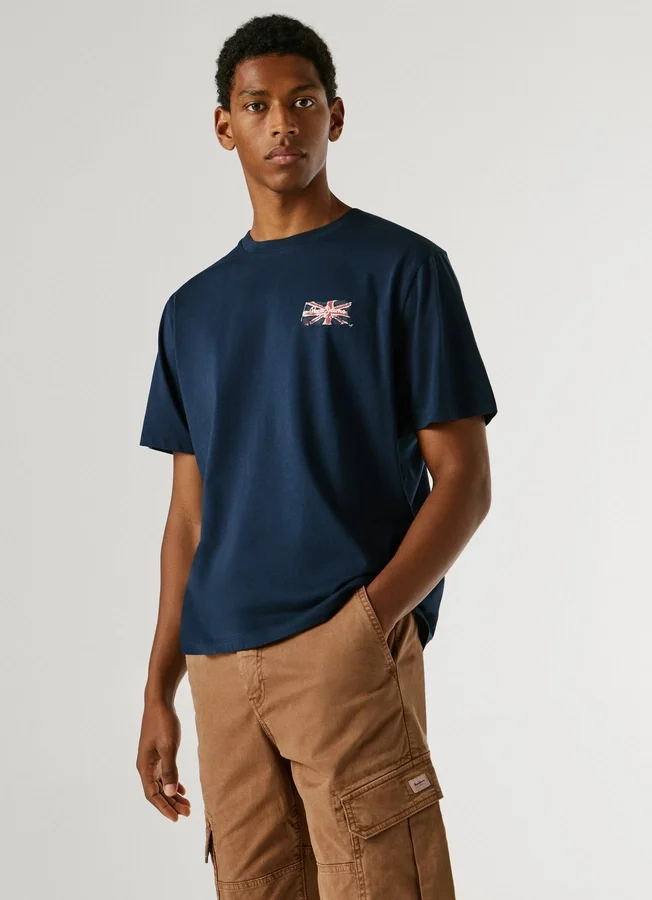 T-Shirt mit Logo-Print in Regular-Passform T-Shirt mit Logo-Print in Regular-Passform