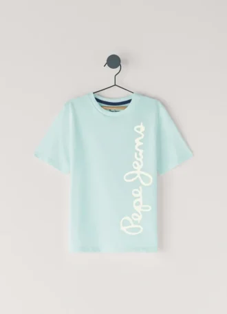 T-Shirt mit Logo-Print in Regular-Passform