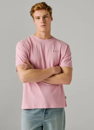 T-Shirt mit Logo-Print in Regular-Passform