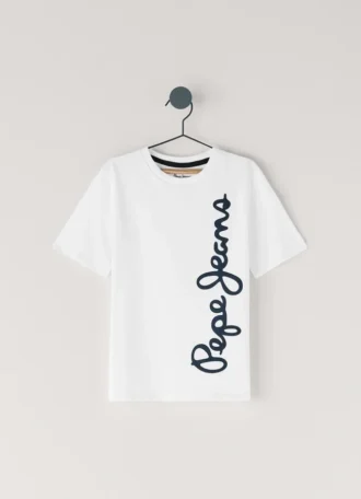 T-Shirt mit Logo-Print in Regular-Passform