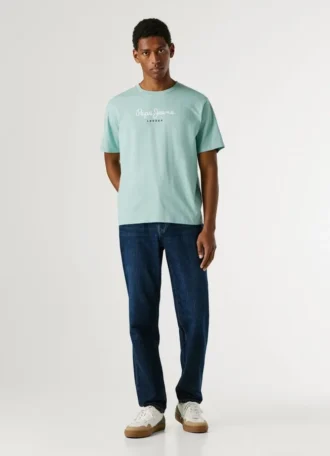 T-Shirt mit Logo-Print in Regular-Passform T-Shirt mit Logo-Print in Regular-Passform