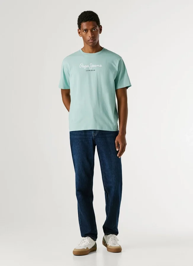 T-Shirt mit Logo-Print in Regular-Passform T-Shirt mit Logo-Print in Regular-Passform