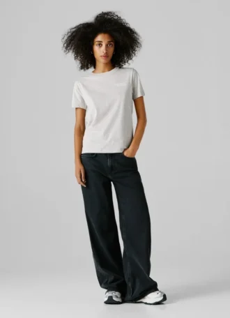 T-Shirt mit Logo-Print in Regular-Passform