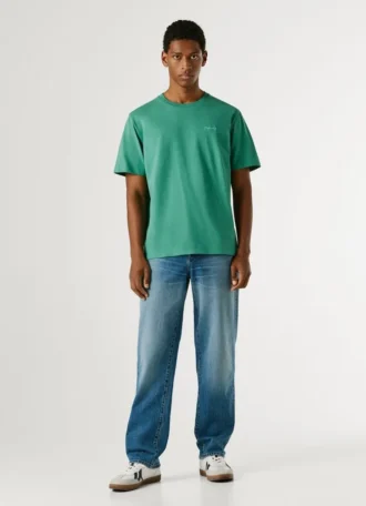 T-Shirt mit Logo-Print in Regular-Passform