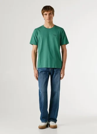 T-Shirt mit Logo-Print in Regular-Passform