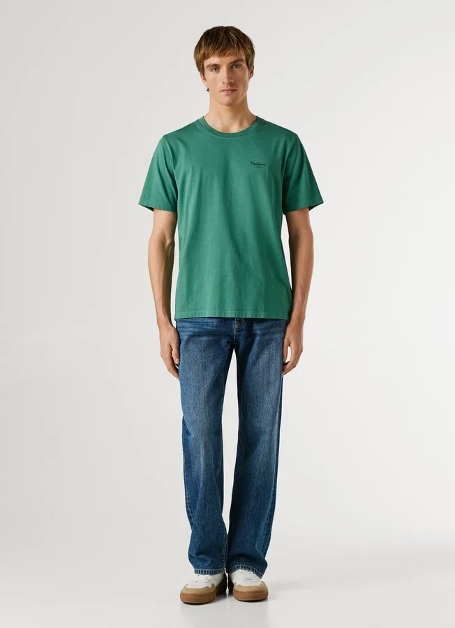 T-Shirt mit Logo-Print in Regular-Passform T-Shirt mit Logo-Print in Regular-Passform