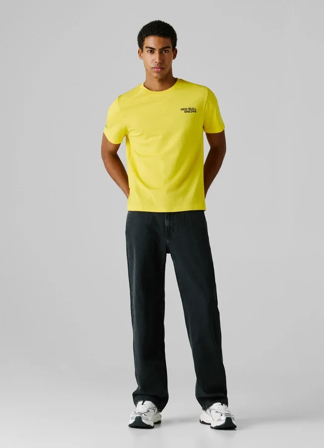 T-Shirt mit Logo-Print in Regular-Passform T-Shirt mit Logo-Print in Regular-Passform