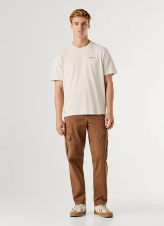 T-Shirt mit Logo-Print in Regular-Passform