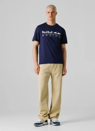 T-Shirt mit Logo-Print in Regular-Passform