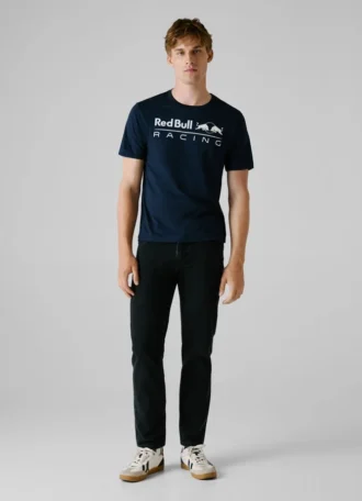 T-Shirt mit Logo-Print in Regular-Passform