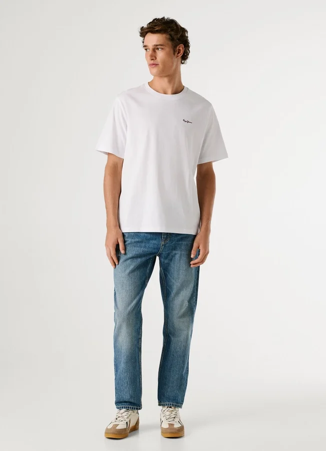 T-Shirt mit Logo-Print in Regular-Passform T-Shirt mit Logo-Print in Regular-Passform