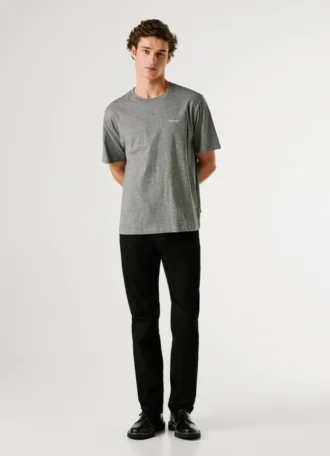 T-Shirt mit Logo-Print in Regular-Passform
