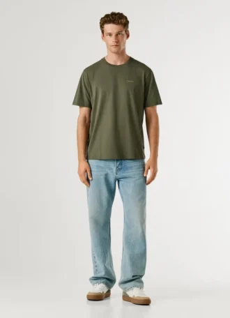 T-Shirt mit Logo-Print in Regular-Passform