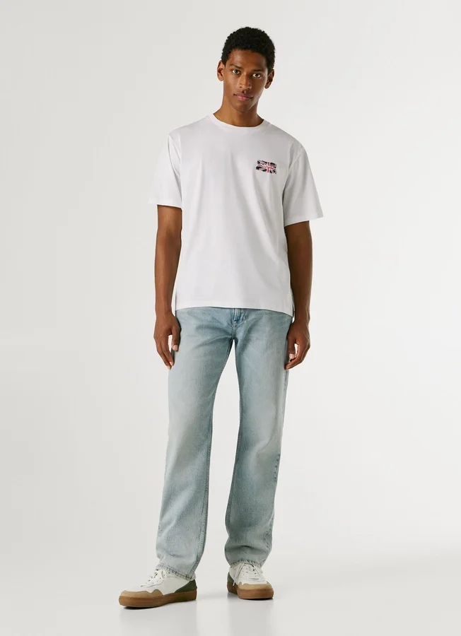 T-Shirt mit Logo-Print in Regular-Passform T-Shirt mit Logo-Print in Regular-Passform