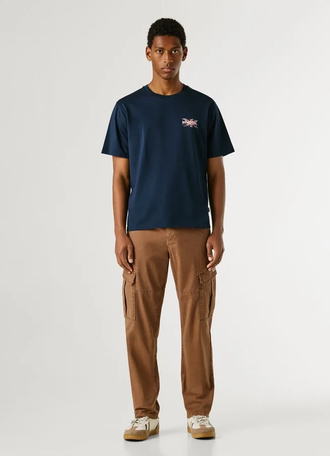 T-Shirt mit Logo-Print in Regular-Passform T-Shirt mit Logo-Print in Regular-Passform