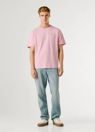 T-Shirt mit Logo-Print in Regular-Passform