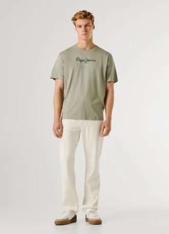 T-Shirt mit Logo-Print in Regular-Passform T-Shirt mit Logo-Print in Regular-Passform