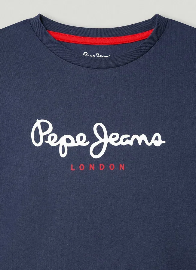 T-Shirt mit Logo-Print in Regular-Passform T-Shirt mit Logo-Print in Regular-Passform