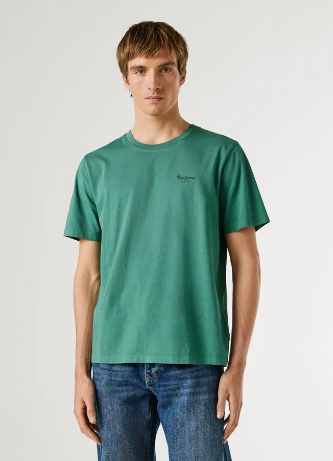 T-Shirt mit Logo-Print in Regular-Passform T-Shirt mit Logo-Print in Regular-Passform