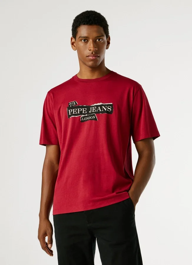 T-Shirt mit Logo-Print in Regular-Passform T-Shirt mit Logo-Print in Regular-Passform