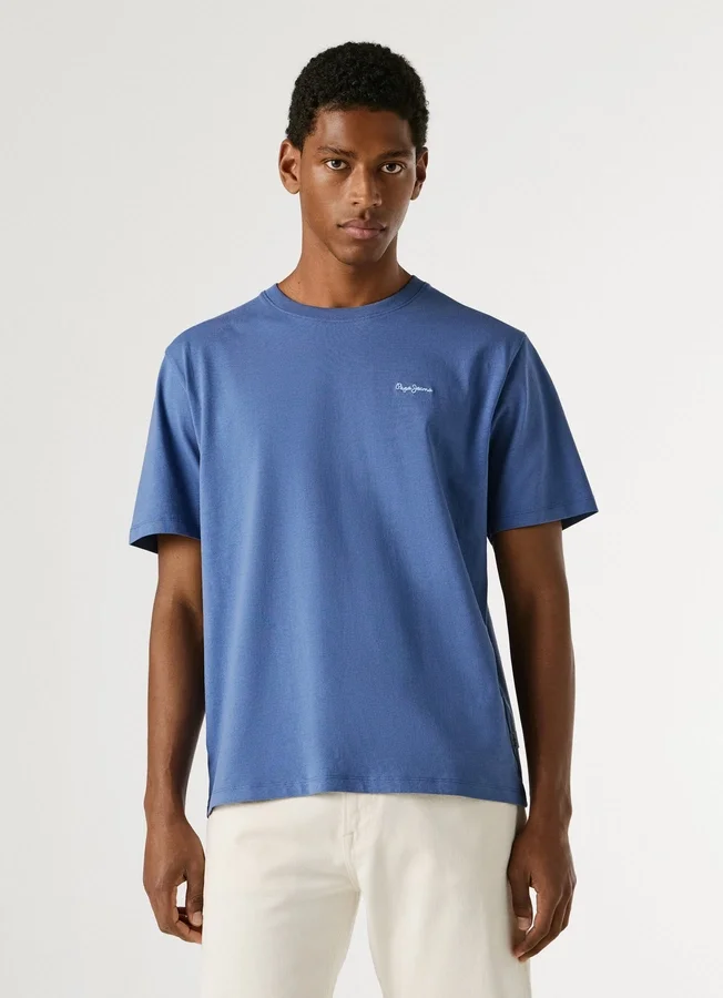 T-Shirt mit Logo-Print in Regular-Passform T-Shirt mit Logo-Print in Regular-Passform