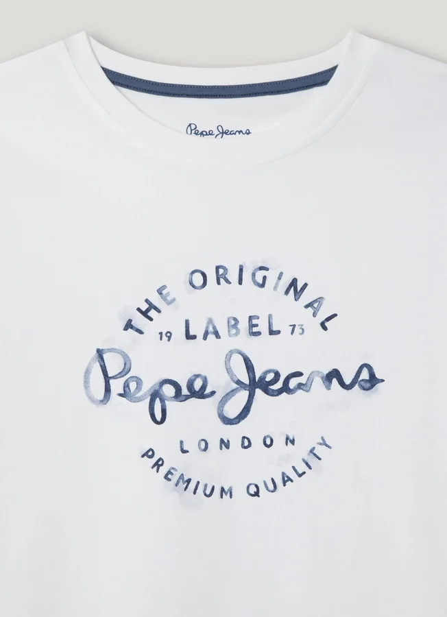 T-Shirt mit Logo-Print in Regular-Passform T-Shirt mit Logo-Print in Regular-Passform