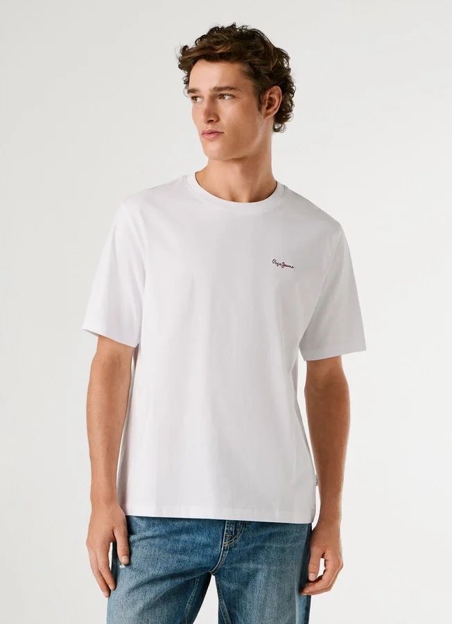 T-Shirt mit Logo-Print in Regular-Passform T-Shirt mit Logo-Print in Regular-Passform