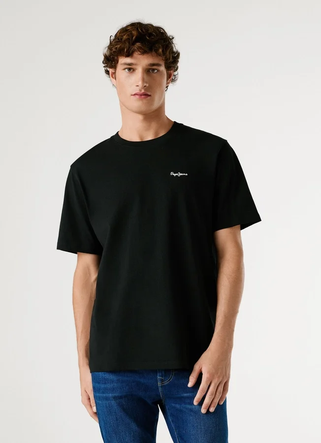 T-Shirt mit Logo-Print in Regular-Passform T-Shirt mit Logo-Print in Regular-Passform