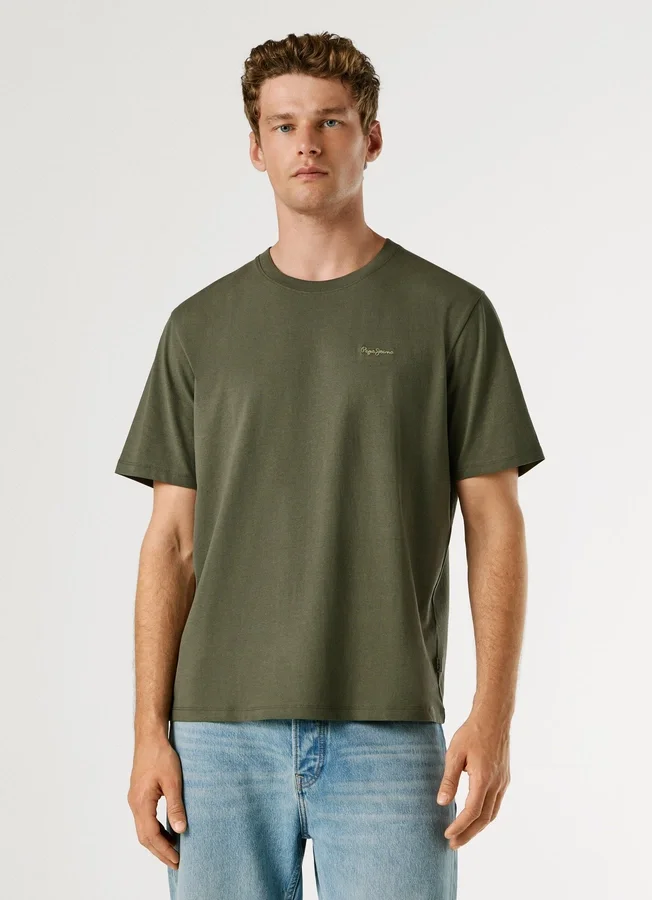 T-Shirt mit Logo-Print in Regular-Passform T-Shirt mit Logo-Print in Regular-Passform