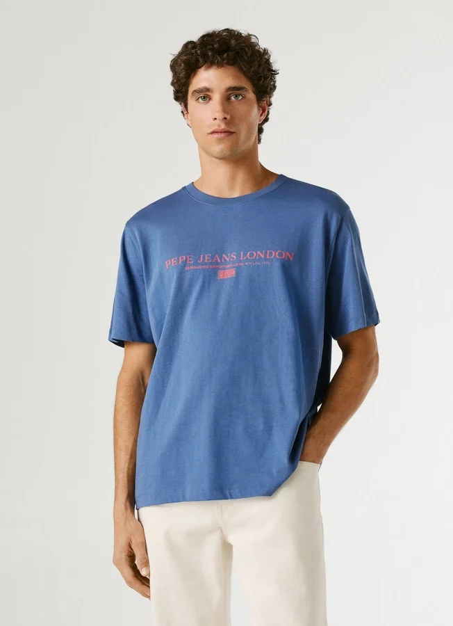 T-Shirt mit Logo-Print in Regular-Passform T-Shirt mit Logo-Print in Regular-Passform