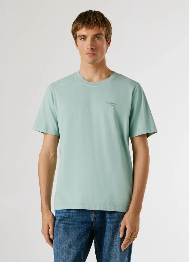 T-Shirt mit Logo-Print in Regular-Passform T-Shirt mit Logo-Print in Regular-Passform