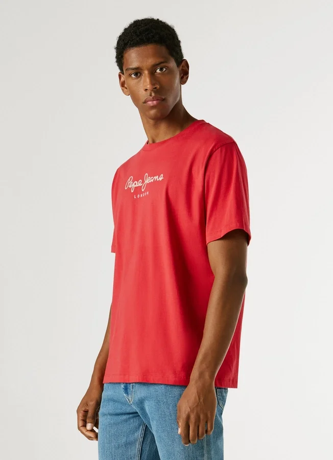 T-Shirt mit Logo-Print in Regular-Passform T-Shirt mit Logo-Print in Regular-Passform