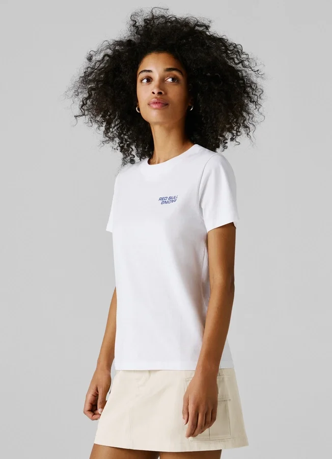 T-Shirt mit Logo-Print in Regular-Passform T-Shirt mit Logo-Print in Regular-Passform
