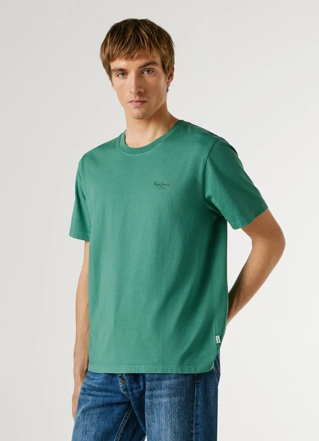 T-Shirt mit Logo-Print in Regular-Passform T-Shirt mit Logo-Print in Regular-Passform