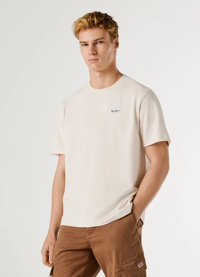 T-Shirt mit Logo-Print in Regular-Passform T-Shirt mit Logo-Print in Regular-Passform
