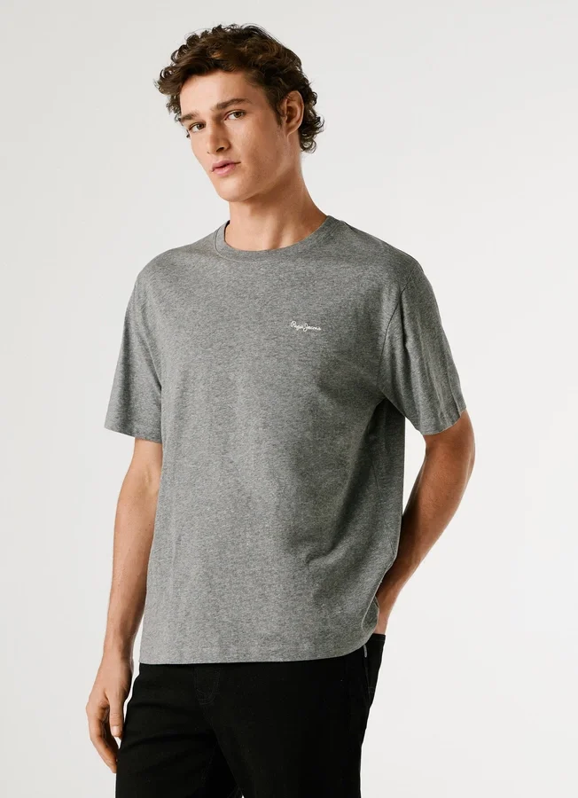 T-Shirt mit Logo-Print in Regular-Passform T-Shirt mit Logo-Print in Regular-Passform