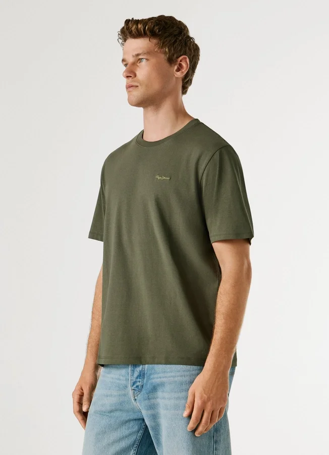 T-Shirt mit Logo-Print in Regular-Passform T-Shirt mit Logo-Print in Regular-Passform