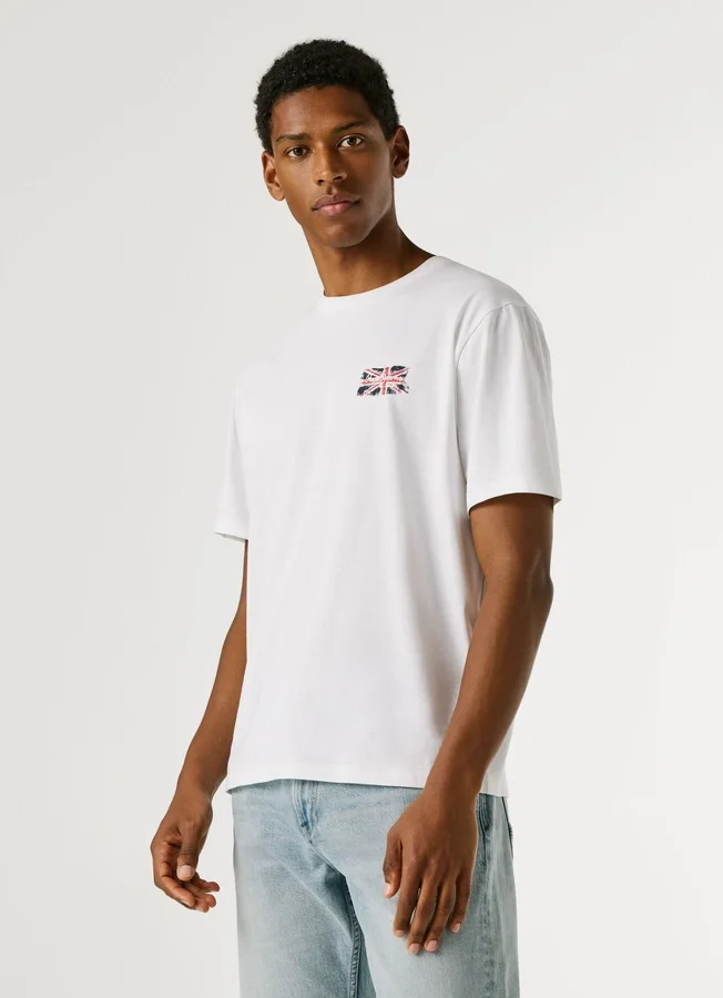 T-Shirt mit Logo-Print in Regular-Passform T-Shirt mit Logo-Print in Regular-Passform