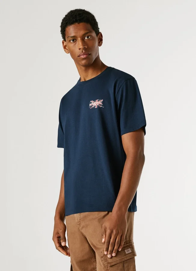 T-Shirt mit Logo-Print in Regular-Passform T-Shirt mit Logo-Print in Regular-Passform