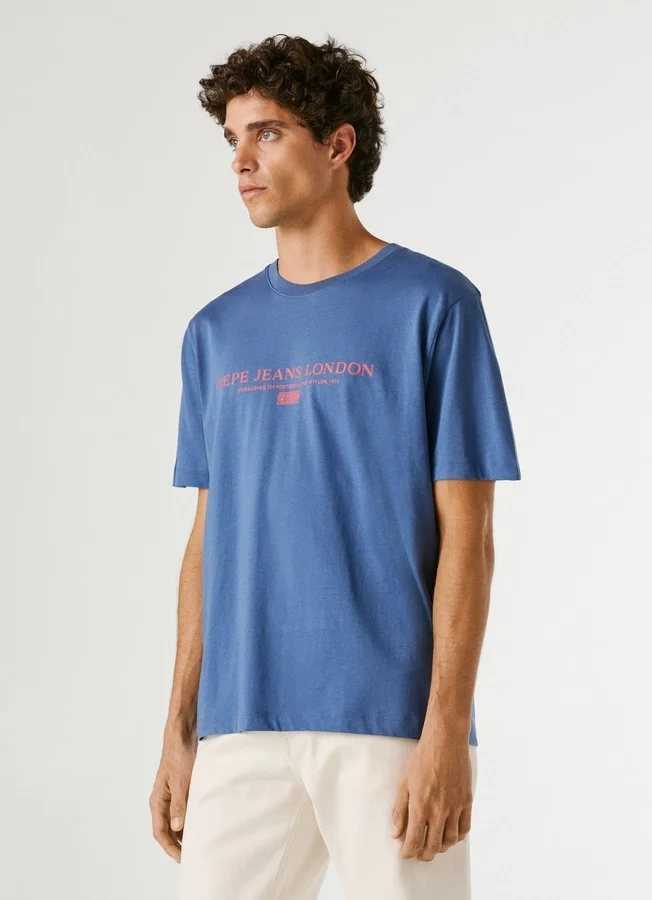 T-Shirt mit Logo-Print in Regular-Passform T-Shirt mit Logo-Print in Regular-Passform
