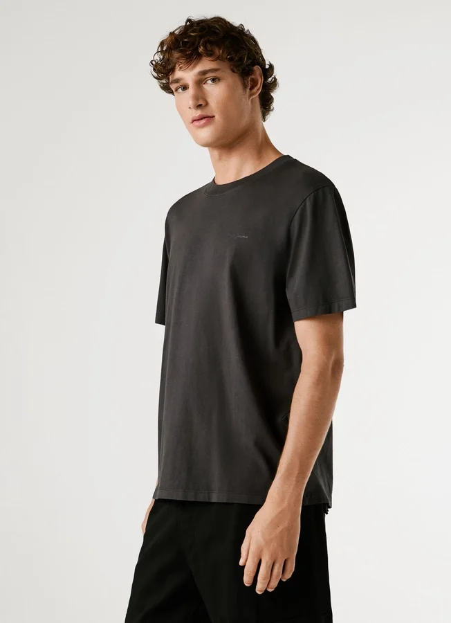 T-Shirt mit Logo-Print in Regular-Passform T-Shirt mit Logo-Print in Regular-Passform