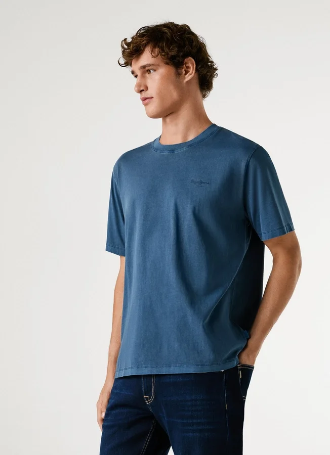 T-Shirt mit Logo-Print in Regular-Passform T-Shirt mit Logo-Print in Regular-Passform