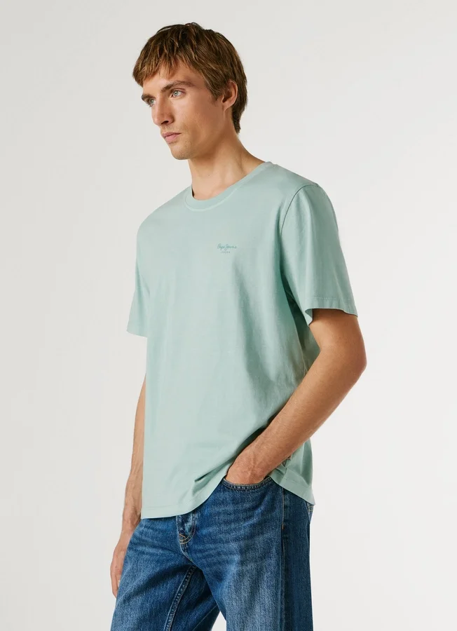 T-Shirt mit Logo-Print in Regular-Passform T-Shirt mit Logo-Print in Regular-Passform