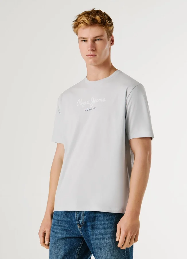T-Shirt mit Logo-Print in Regular-Passform T-Shirt mit Logo-Print in Regular-Passform