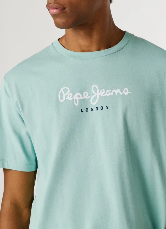 T-Shirt mit Logo-Print in Regular-Passform T-Shirt mit Logo-Print in Regular-Passform